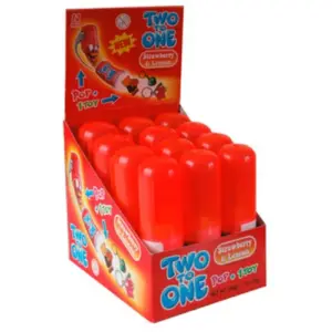 Two To One Strawberry & Lemon (12 x 25g)