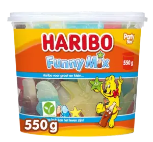 Haribo Funny Mix Silo (550g)