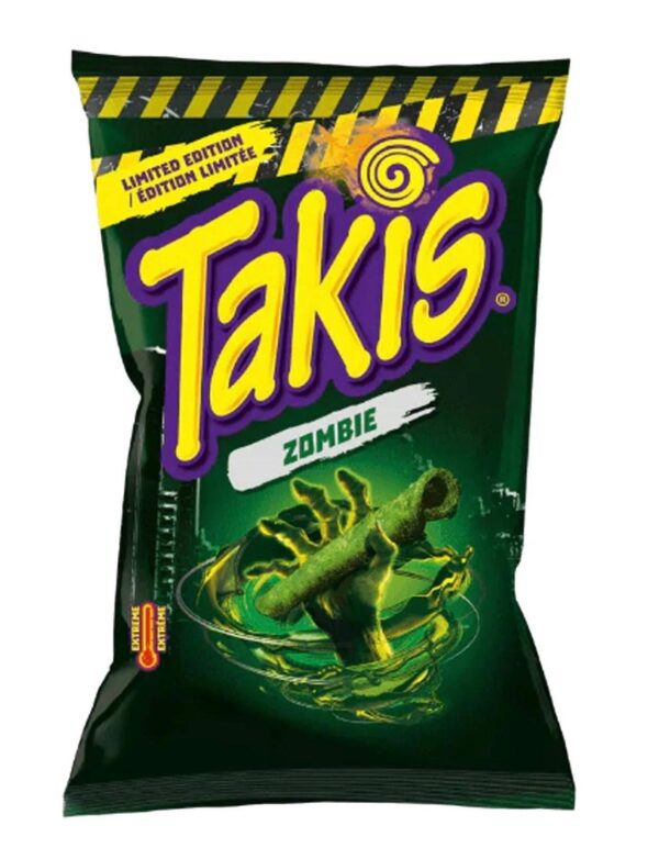 Takis Zombie Tortilla Chips (18 x 100g)