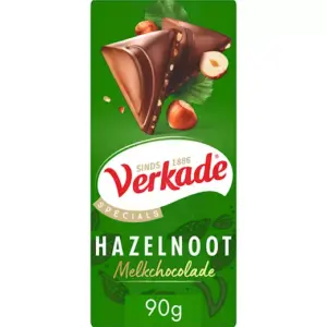 Verkade Milk Hazelnut Chocolate (12 x 90g)