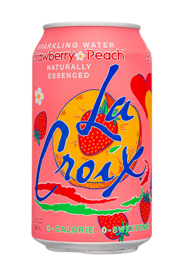 La Croix Sparkling Water Strawberry Peach (12 x 0,355 Liter blik)