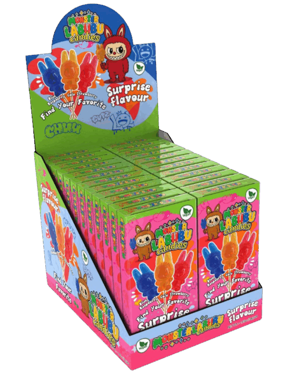 Monster Labubu Candies Lolly (24 x 30g)