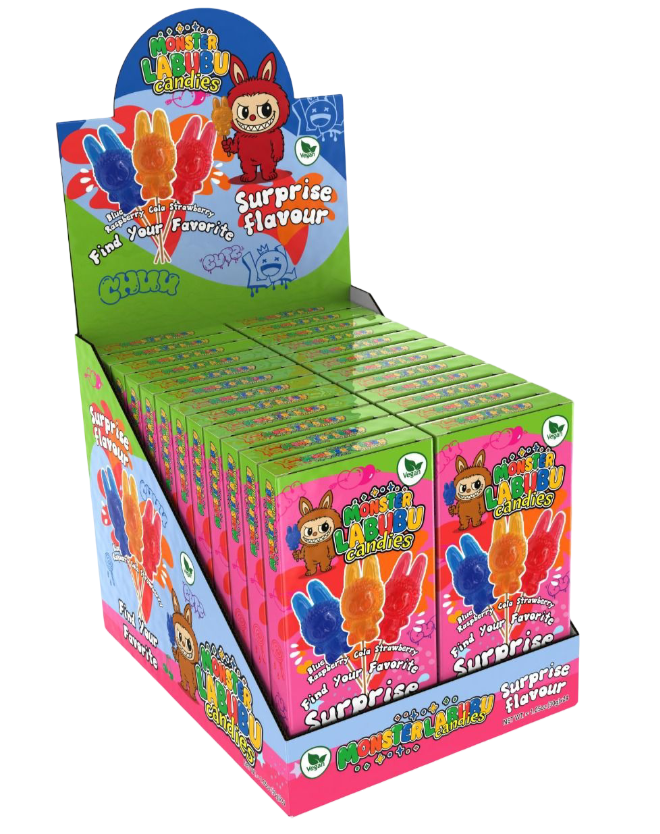 Monster Labubu Candies Lolly (24 x 30g)