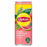 Lipton Ice Tea Pastèque Menthe (24 x 0,33 Liter blik FR) Watermeloen-Mint Kopen