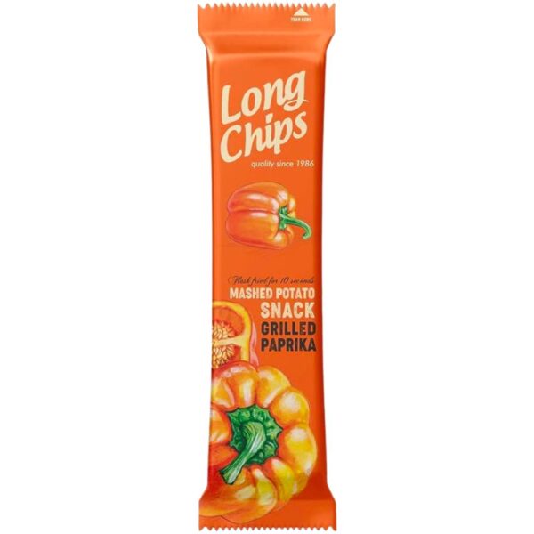Long Chips Grilled Paprika (20 x 75g)