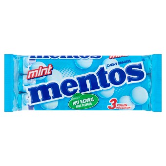 Mentos Mint Rollen (25 x 3 x 37,5g)