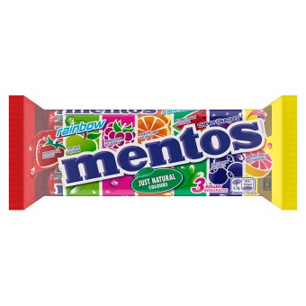 Mentos Rainbow Rollen (25 x 3 x 37,5g)