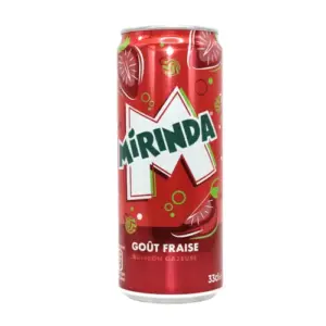 Mirinda Fraise (24 x 0,33 Liter cans FR) Strawberry