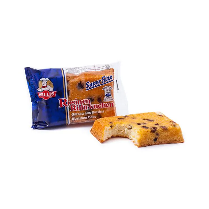 Willis Rosinen Rührkuchen (30 x 70g) THT 15-12-2025