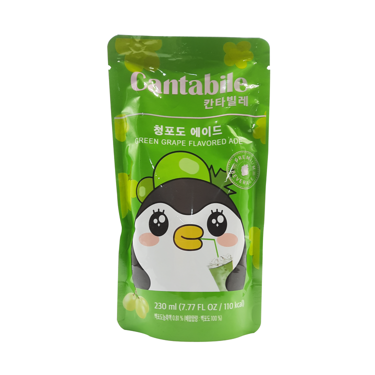 Cantabile Green Grape Ade (10 x 0,23 Liter)