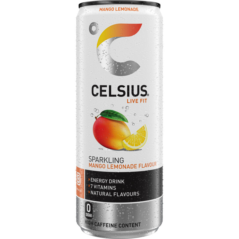 Celsius Kiwi Guava (12 x 0,25 liter blikken NL)