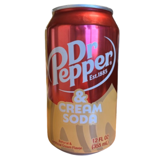 Dr. Pepper USA Cream Soda (12 x 0,355 Liter Dosen)