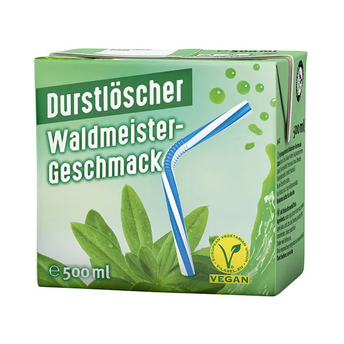 Durstlöscher Waldmeister (12 x 0,5 Liter drinkpakjes) lievevrouwebedstro