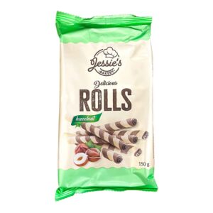 Jessie's Bakery Delicious Rolls Hazelnut (4 x 150g)