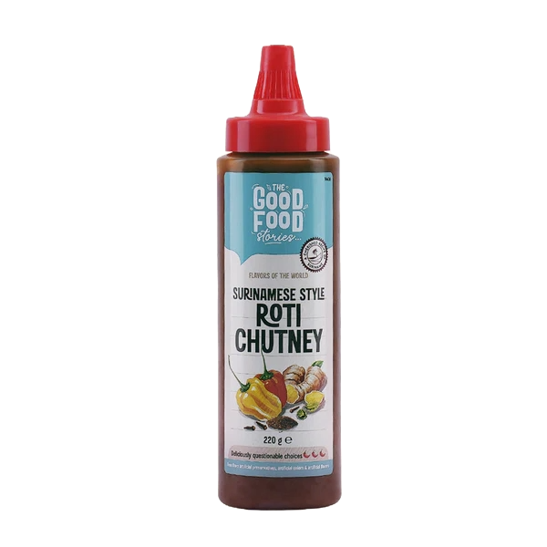 The Good Food Stories Roti Chutney Saus (8 x 220g)