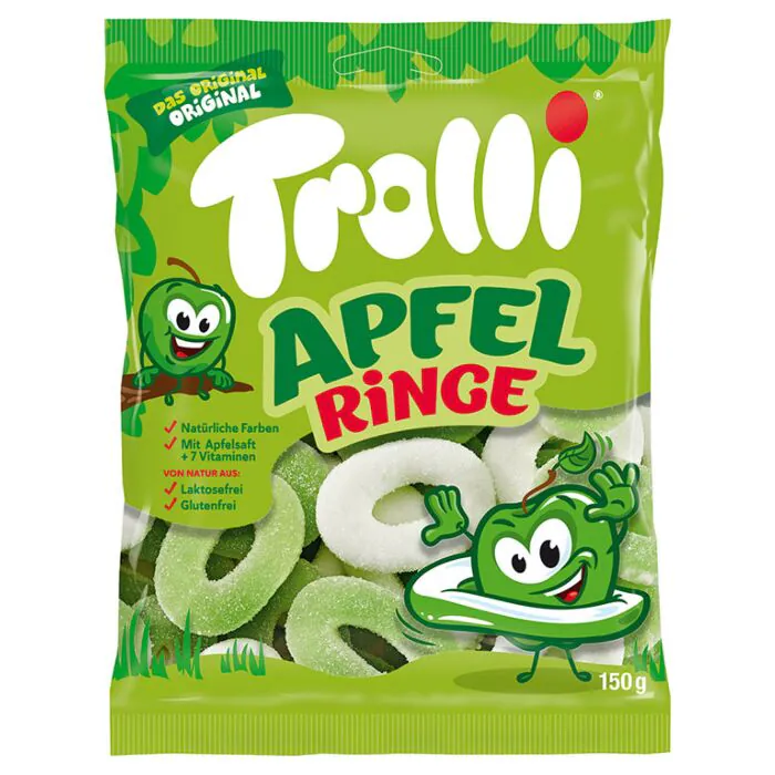 Trolli Apfel Ringe (21 x 150g) Appel