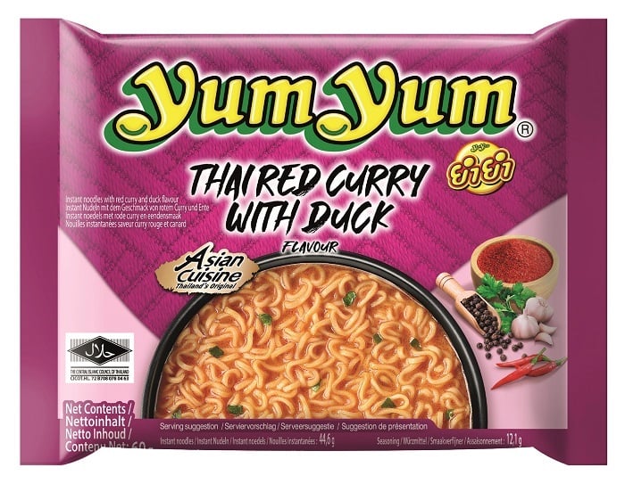 Yum Yum Thai Red Curry Duck Nudeln (30 x 60g)