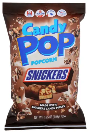 Candy Pop Popcorn Snickers (149g)