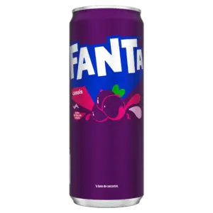 Fanta Cassis (12 x 0,33 Liter blik FR)