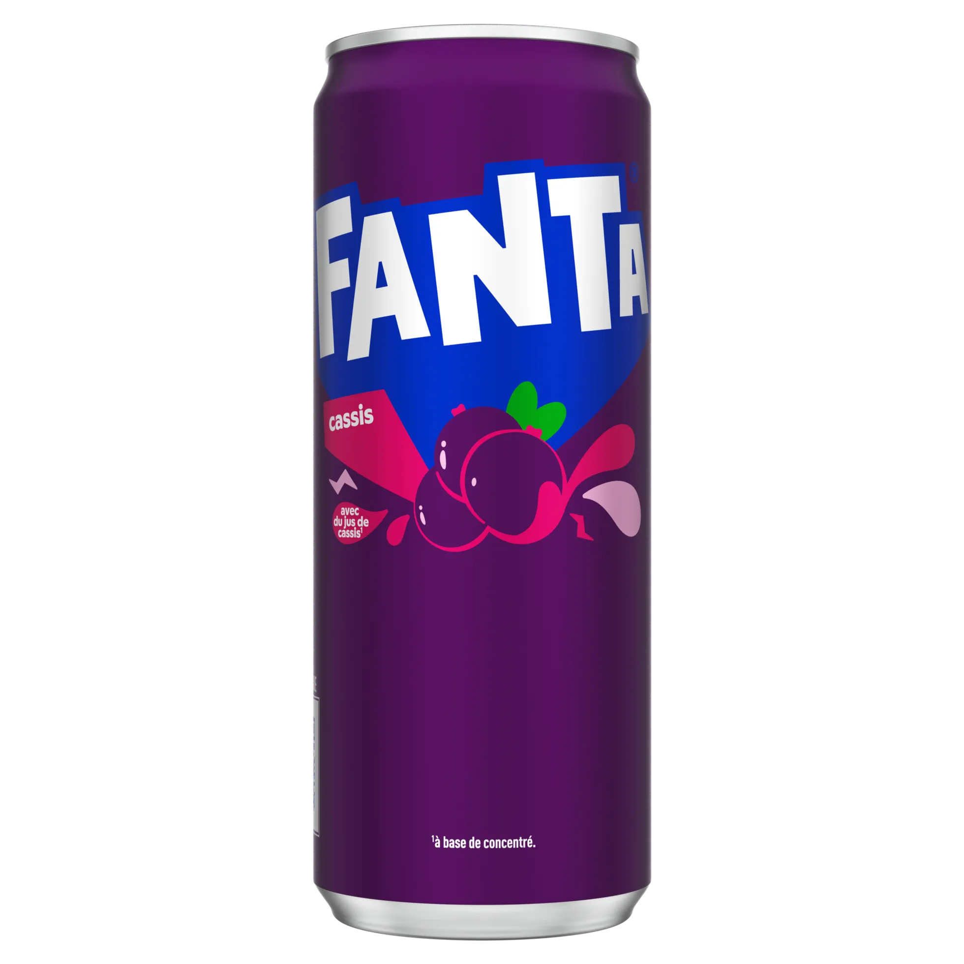 Fanta Cassis (12 x 0,33 Liter blik FR)