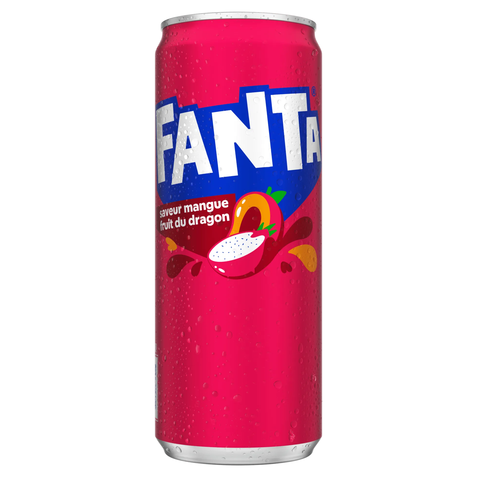 Fanta Mango Dragon Fruit (24 x 0,33 Liter blik FR)
