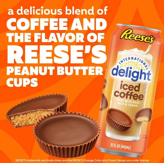 International Delight Reese's Iced Coffee (12 x 0,443 Liter blik)