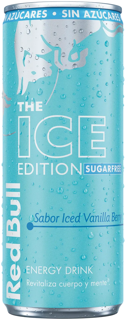 Red Bull Energy The Ice Edition Sugarfree (24 x 0,25 liter blikken ES) Iced Vanilla Berry