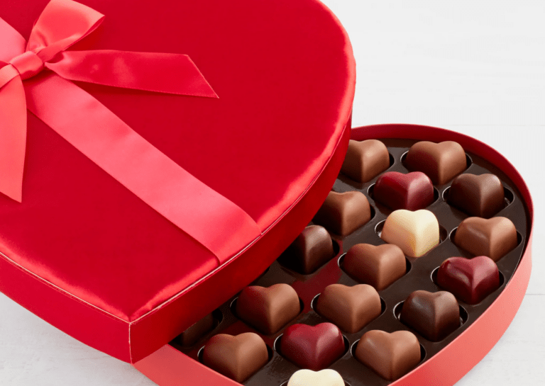 Valentinstag schmeckt besser mit Schokolade