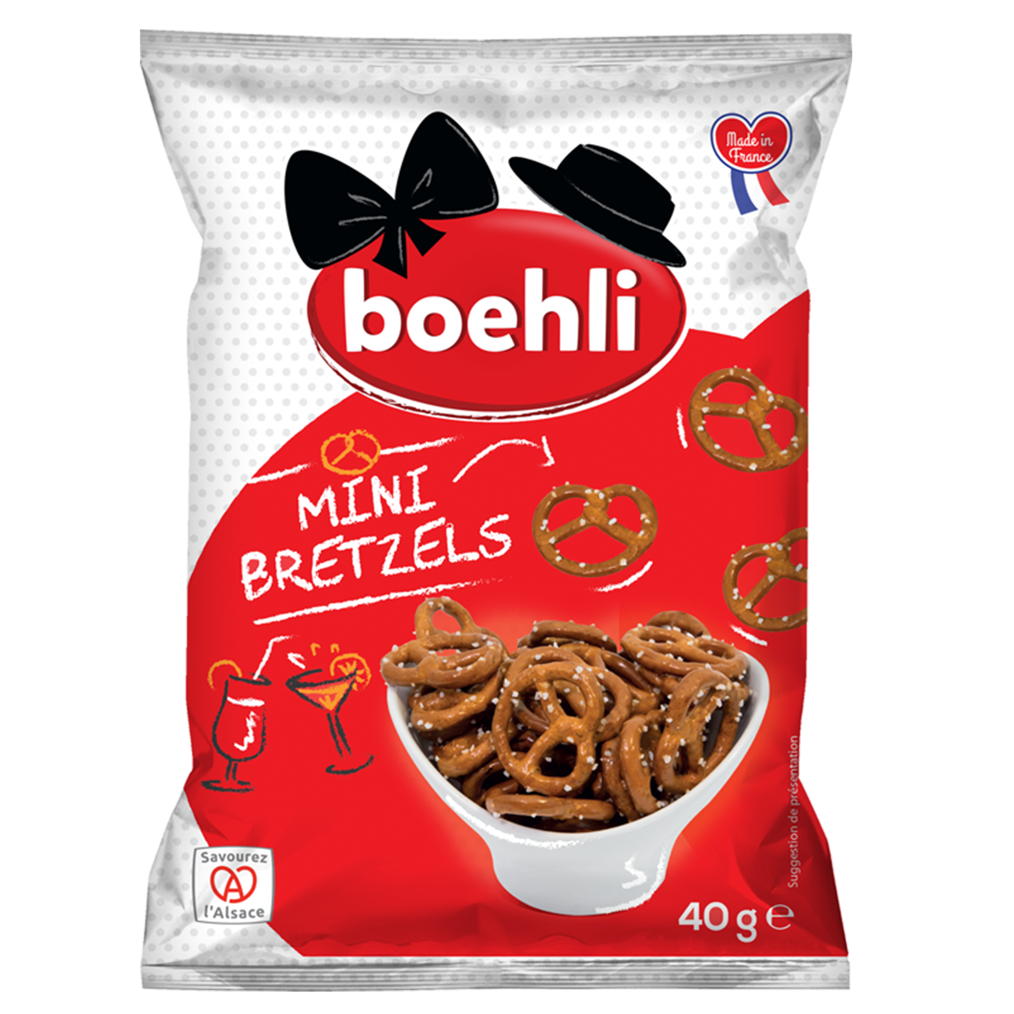 Boehli Mini Bretzels (50 x 40g)