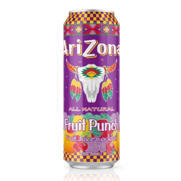 Arizona Fruit Punch Juice Cocktail (12 x 0,65 Liter Dosen USA)