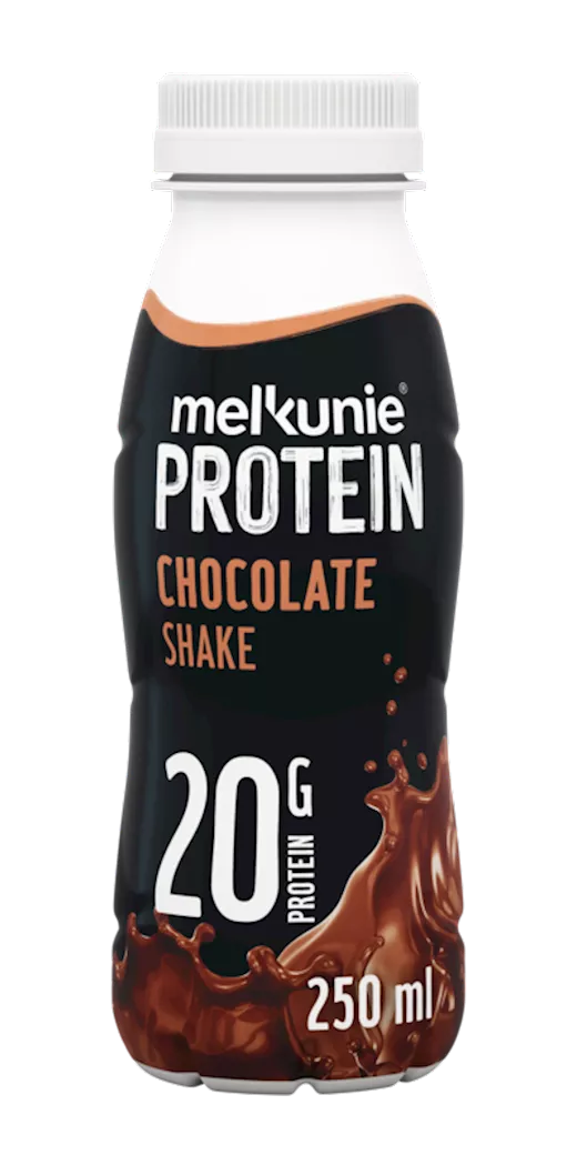 Melkunie Protein Chocolate Shake (8 x 0,25 Liter bottles)