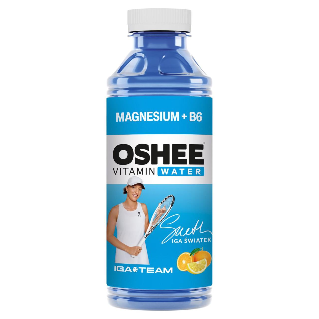 Oshee Vitamin Water Magnesium + B6 (6 x 0,555 Liter PET-bottles)