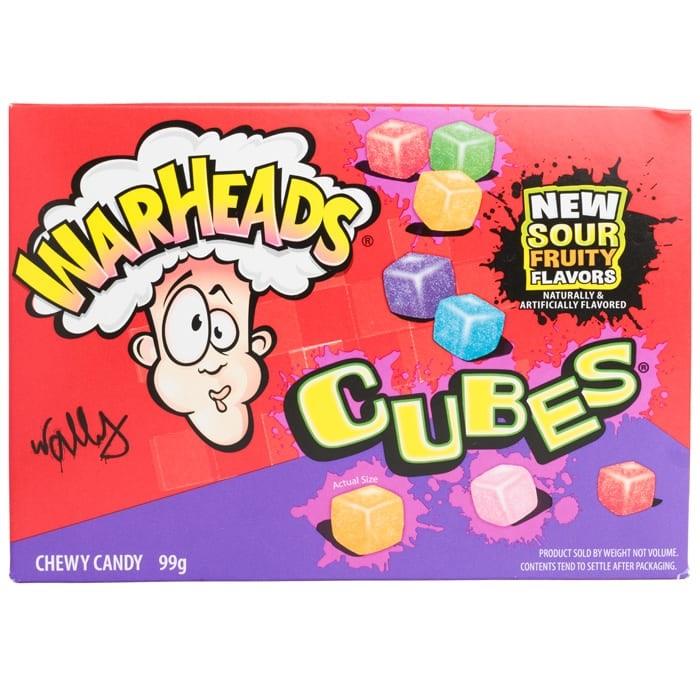 Warheads Chewy Cubes (12 x 99g) USA-Import