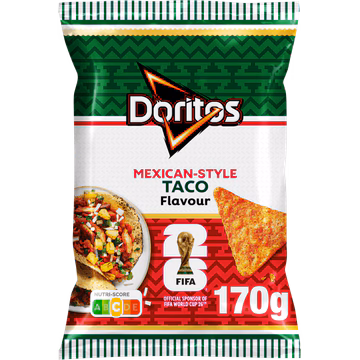 Doritos Mexican Style Taco Chips (10 x 170g) WM-Special
