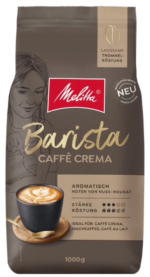 Melitta Barista Caffe Crema koffiebonen (8 x 1 Kilo)