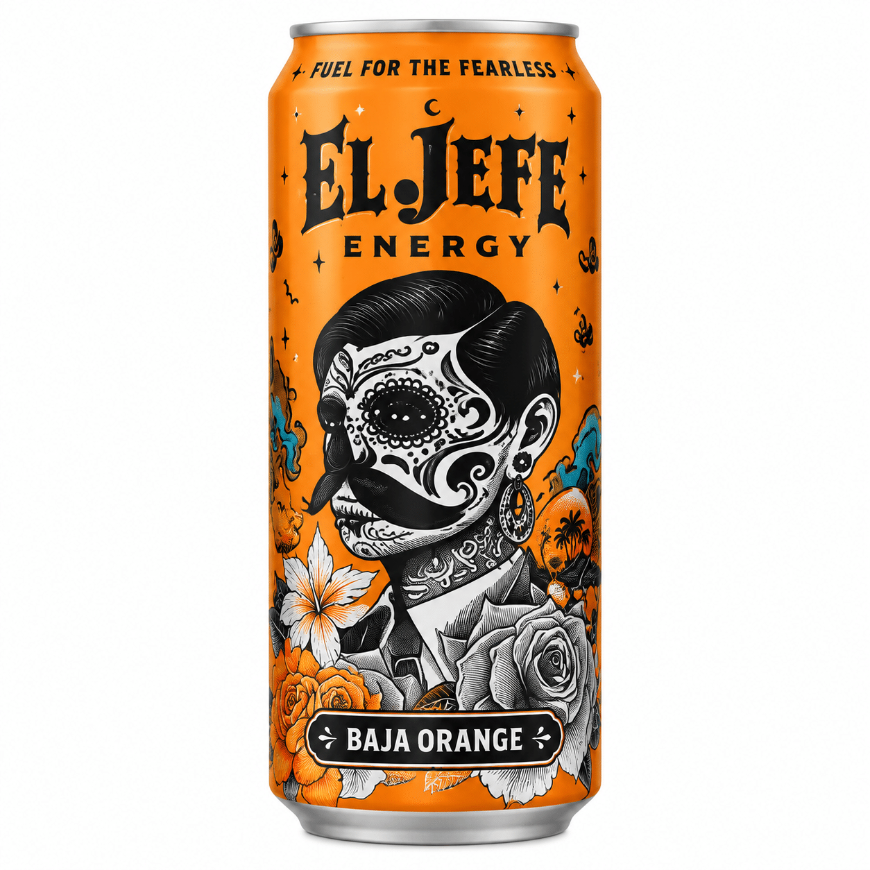 El Jefe Energy Baja Orange (12 x 0,473 Liter blik USA)